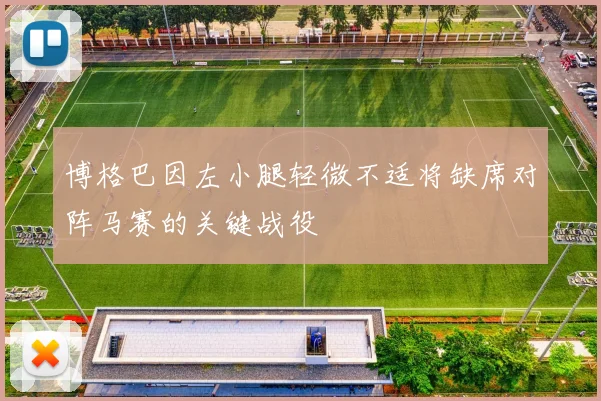 博格巴因左小腿轻微不适将缺席对阵马赛的关键战役